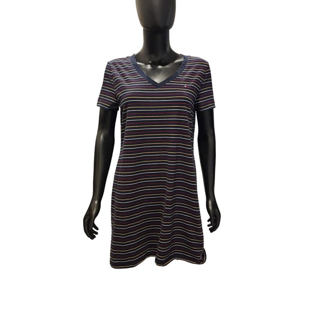 TOMMY HILFIGER MINI T-SHIRT DRESS SIZE LARGE